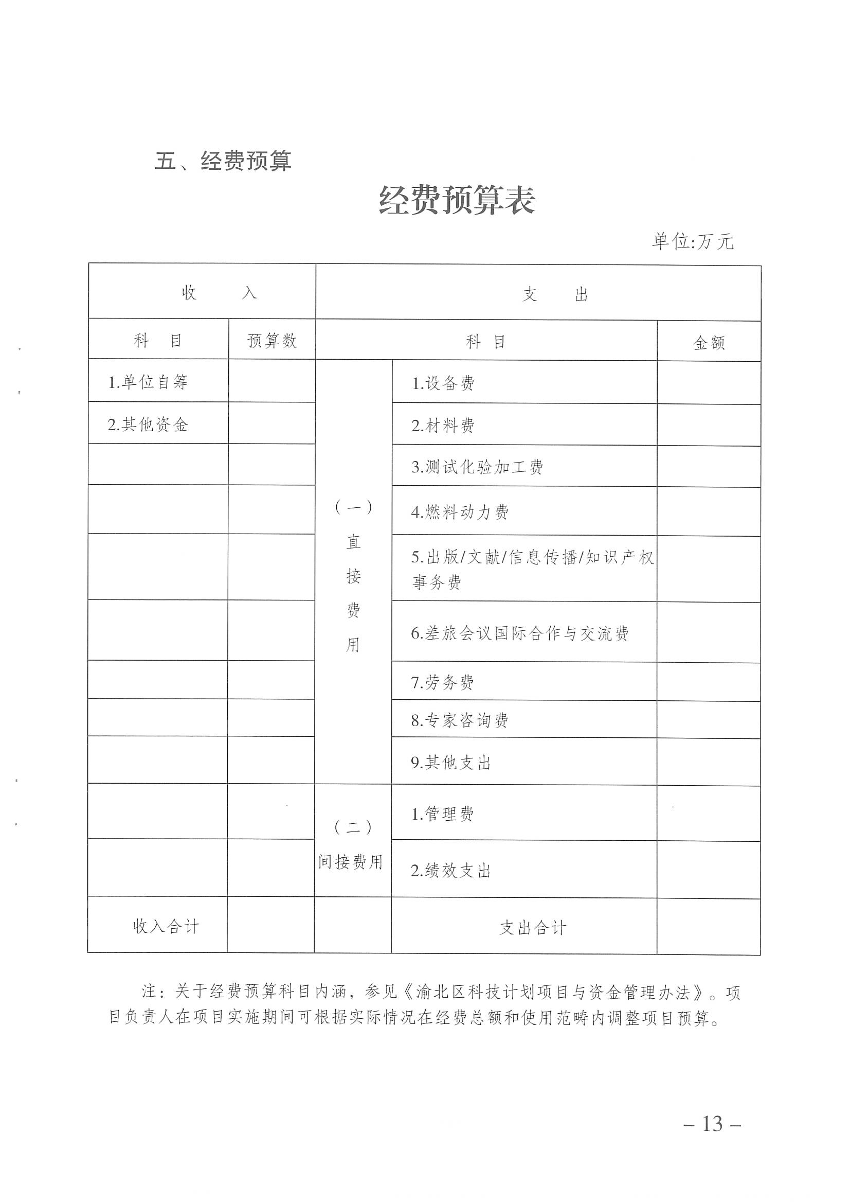 重慶市渝北區科學技術局關于開展2023年度渝北區科技計劃項目申報工作的通知